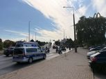 Zabezpieczenie parady na zakończenie sezonu...
