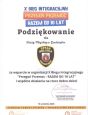 Podziękowanie dla Straży Miejskiej
